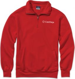 Men's Classic Fleece Pullover, Red